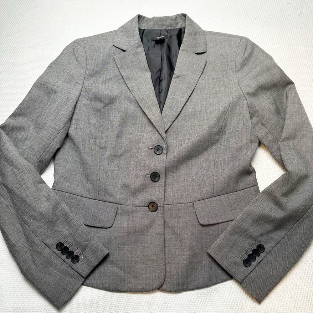 Ann Taylor Grey Blazer